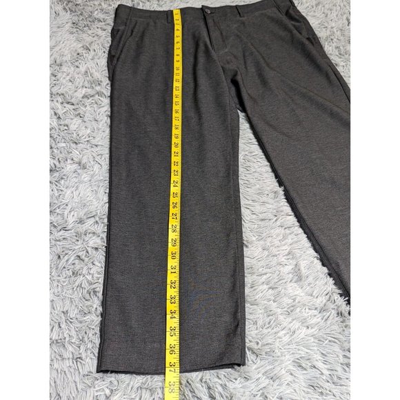 Haggar‎ In Motion Pants Mens Size 40 x 27 Hemmed Performance Slim Fit Stretch - Picture 8 of 10